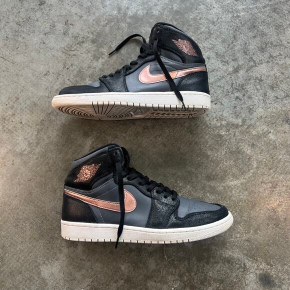 Air Jordan 1 Retro High Bronze Medal Black Grey White 332550-016 Men\'s Size 9 main image 7